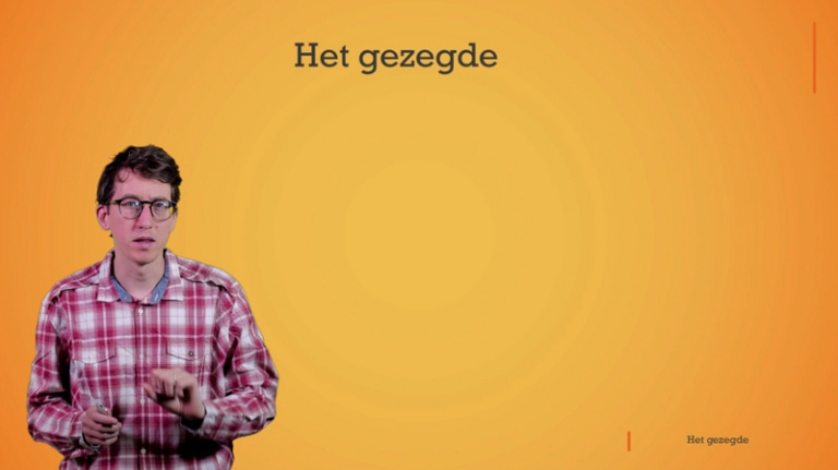 Het gezegde: het werkwoordelijk gezegde