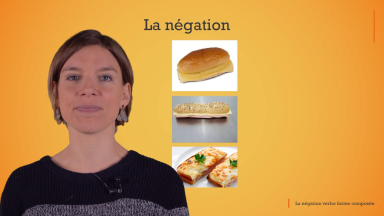 La négation verbe forme composée