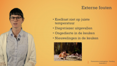 Video Voeding bereiden: het milieu + menselijke & externe fouten - Mens & samenleving 1ste graad A