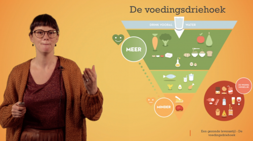 Video Voedingsdriehoek: algemene info + de waterlaag - Mens & samenleving 1ste graad A