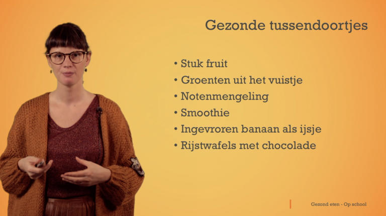 Gezond leven: tips voor tussendoortje