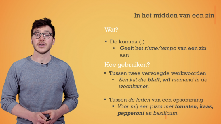 Leestekens: de komma & het dubbele punt